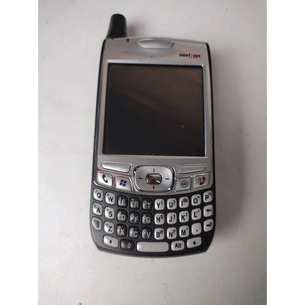 Palm Treo 700wx - Silver Gray (Verizon) Vintage Smartphone -Untested Parts Only